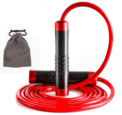 China Full Fitness Exercise Aluminum Alloy Metal Jump Rope Boxing Adjustable Muttahida Majlis-e-Amal Training Speed ​​Skipping Rope for sale