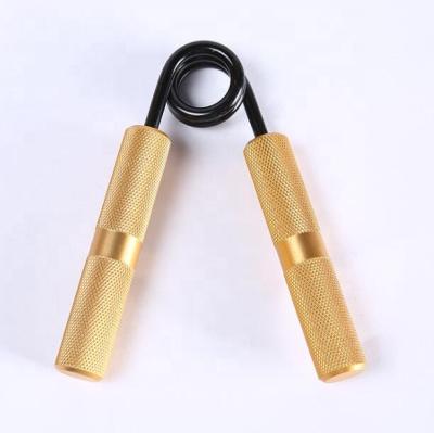 China High Quality Custom 100lbs-350lbs Wrist Strengthener Hand Grip Colorful Logo Aluminum Metal Exerciser for sale