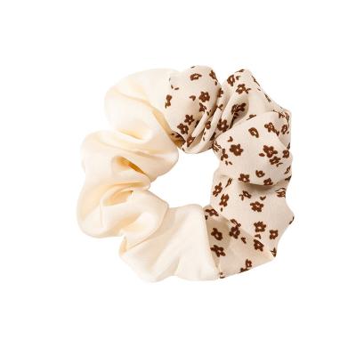 China European and American hair ties satin fashion style hair ties soft elastic hair rope hair accessories girls women satin seal scrunchies for sale