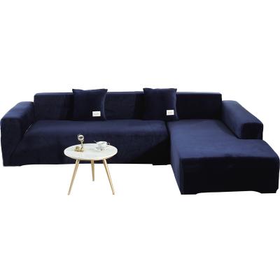 China Universal Thick Sofa Cover Slip-Resistant Strech Modern Couch Cover Elastic Velvet Slipcover for sale