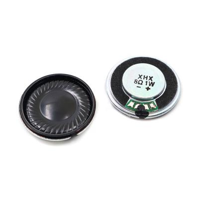 China AirPlay 26mm 8 Ohm 1W 26mm 8 Iron Shell Magnetic Thin Speaker 8R 8OHM 1 Watt Speakers Acoustic Components for sale