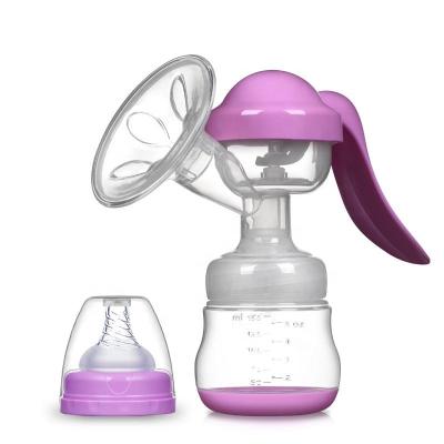 China Best Price BPA Free Portable Simple Hand Good Quality Hot Selling Manual Breast Pump for sale