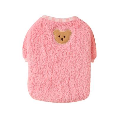 China New Fashions Sustainable Pet Clothes Comfortable Autumn Winter Warm Dog Cloth Pet Clothes for sale