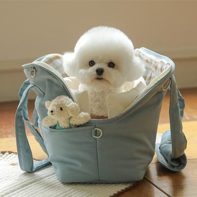 China Small Animals Pet Carrier Canvas Shoulder Bag Pet Travel Dog for sale