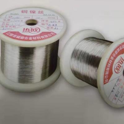 China Pure Silver Wire CuNi14 Resistance Alloy Wire Resistance Wire Good Welding for heating for sale