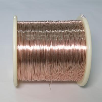 China Red Copper Wire CuNi30 Resistance Alloy Wire Resistance Wire for underground  heating for sale