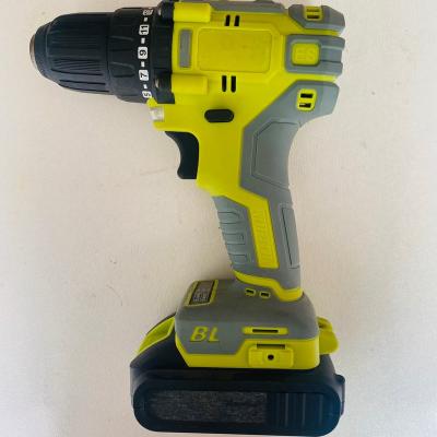 China OEM Multifunctional Variable Speed ​​Factory Tools Machine 21v Brushless Cordless Drill Steel 10mm Wood 30mm for sale