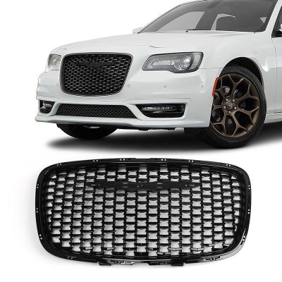 China OE TYPE Front Bumper Grille Black Gray Front Hood Grille for Chrysler 300C SRT 2015-2018 for sale