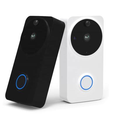 China Human Motion Tracking New Wireless Home Door Bell High Quality 1080p Wifi Enabled Security Camera Walkie Talkie Intercom Visual Door Bell for sale