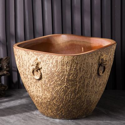 China Wholesale Ceramic Giant Large Vase Contemporary Oversized Decorative Floor Vase Flower Porcelain Ceramic Bowl for sale