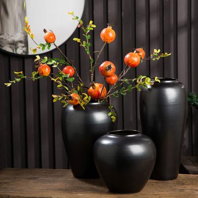 China Contemporary Wholesale Vintage Floral Huge Floor Vase and Church Decor Vases Creative Ceramic Vase Home Decor Accessories for sale