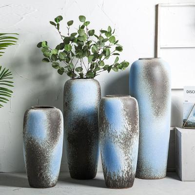 China Home Art White Flower Vase Ceramic Wholesaler Ginger Vase Decoration Contemporary Ceramic Potted Vases for sale