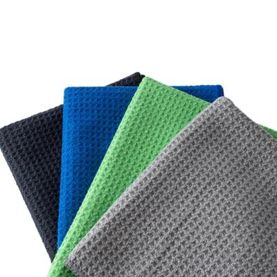 China Disposable Towel Wholesale Car Microfiber Good Quality Waffle Cleaning Towel for sale