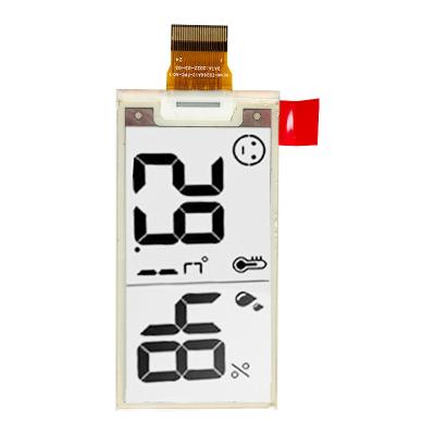 China 2.66 inch 152x296 E Ink Display Spi Ultrawide Viewing Angle Te koop