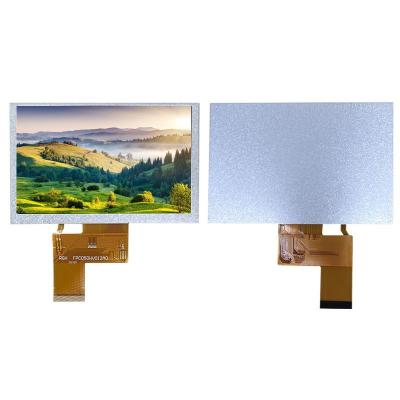 China Industrieller LCD-Monitor ODM RGB 800X480 Fahrer Leuchtdichte 650 cd/m2 zu verkaufen