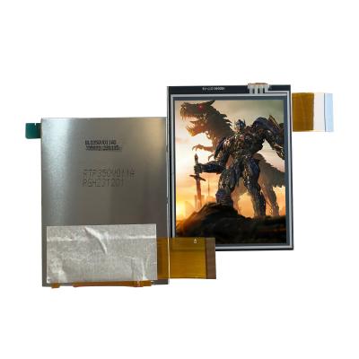 China Modulo de pantalla táctil IPS LCD de 3,5 pulgadas de grado industrial con brillo de 450 Cd / M2 y temperatura de funcionamiento de -20C-70C en venta