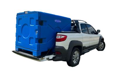 China Fresh Food Transport  Insulated Truck Body Movable Refrigerated Pickup Reefer Box for sale