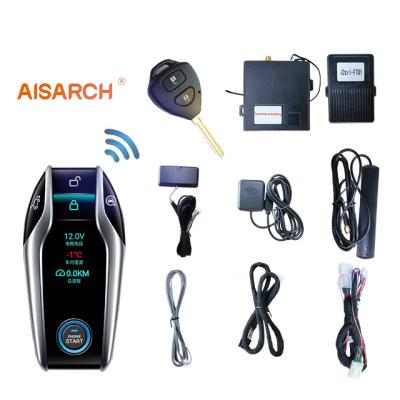 China Smart Engine Start Stop Button System Remote Engine Start Push Start Engine Support NFC Function for sale