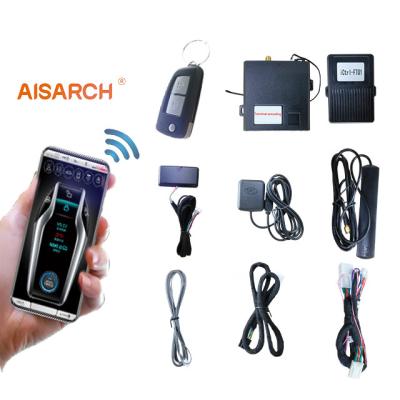 China Remote Keyless Entry Remote Engine Start System with NFC and Push-to-Engine Button Start for sale