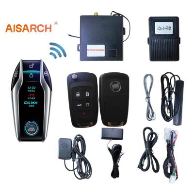 China Auto passive keyless entry pke car alarm push button engine start stop system with remote engine startin market for sale