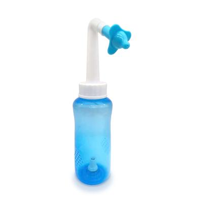 China New Design Nose Irrigator Nasal Wash Bottle Rinse System Vacuum Daily Nose Cleaner Nose Irrigation for sale