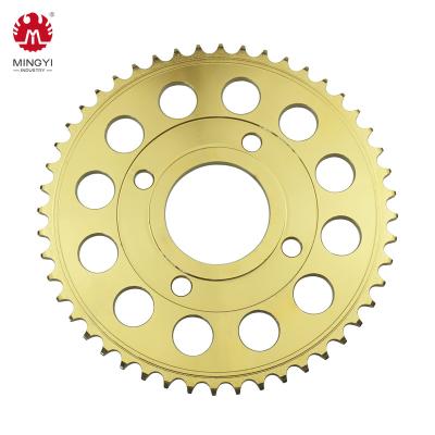 China 1045 Steel Wrap / Adventure /Touring Motorcycle Spare Part 520 Chain Sprocket for sale