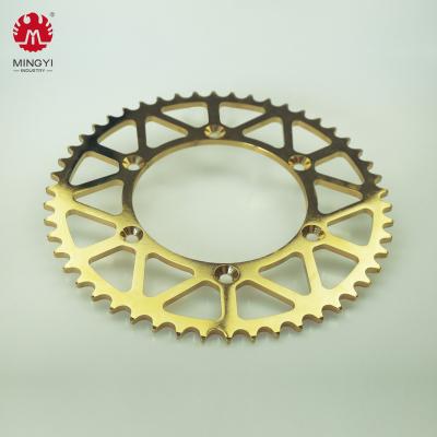 China 45 2020 Fashion Custom Motorcycle Steel Chain Kits Motorcycle Chain And Sprocket Kits Motorcycle Parts for sale