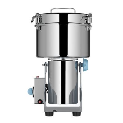 China food & Beverage Plant 2500g Multifunctional Swing Stainless Steel Grains, Spices And Beans High Speed ​​Grinder for sale