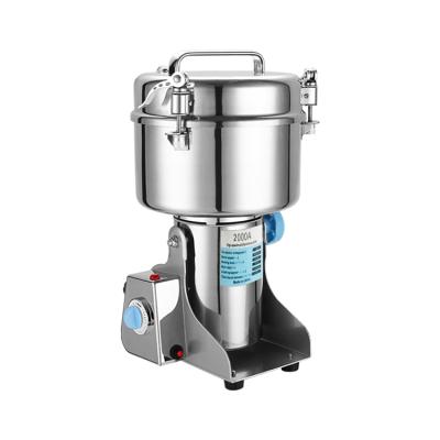 China Outdoor Super Performance New Version Safe Intelligent Grain Grinder Milling Machine 1500g Commercial Grain Mill for sale