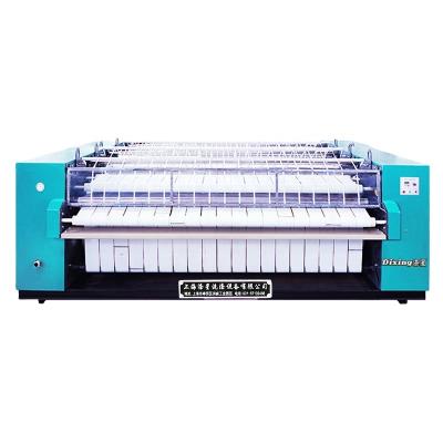 China Industrial automatic 2 roll flatwork hotel hot sale ironing machine 3m flatwork press sheets for factory hotel school for sale