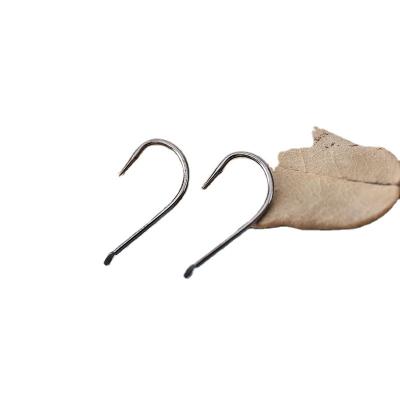 China Crucian Carp High Carbon Steel Barbed Hook Fishing Supplies Fishing Tackle Bulk Hook for sale