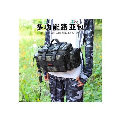 China Fashion Messenger Multifunctional Fishing Road Yaka Color Fishing Tackle Waist Bag Fishing Bags for sale