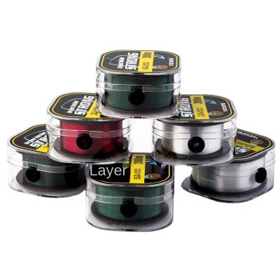 China Guaranteed Nylon Main Line Float Marker Pit Luyaji Fishing Line Black Quality Sea Fishing Tackle for sale