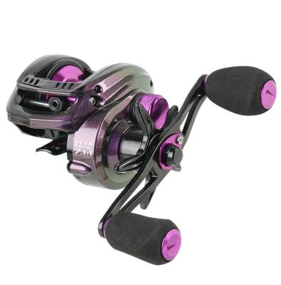 China LEFT HAND new SV2000 wheel drop water black braking force 8KG pan-use micro-objects fishing reel for sale