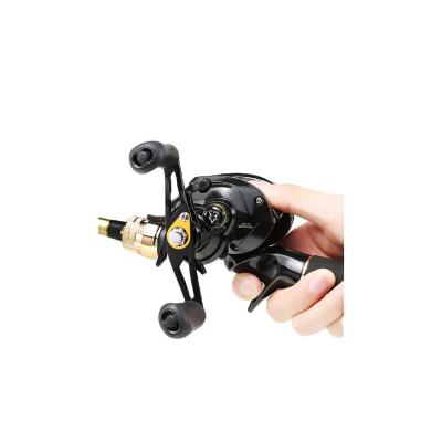 China LEFT HAND good quality left hand bait casting reel metal wire water cup straight drop wheel for sale