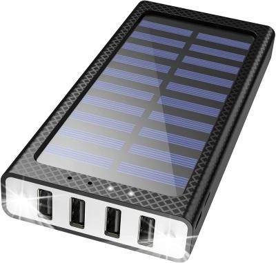 China Solar Panel Charge Factory Manufacture Various Outdoor Telephone Power Banks Solar Power Bank for sale