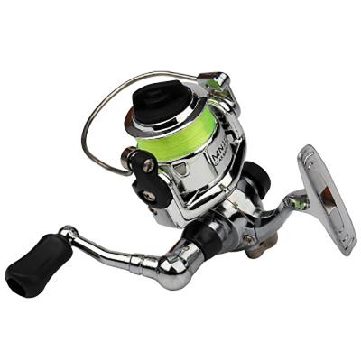 China Best Mini Metal Fishing Spinning Reels Straight Casting Fishing Reel for sale