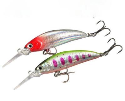 China Plastic Freshwater Plastic Fishing Lures Minnow Sinking Fishing Lure Hard Bait for sale