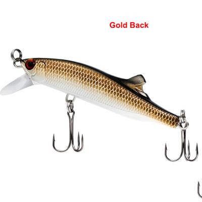 China Wholesale Plastic Lure Minnow Fishing Artificial Hard Fishing Lure Baits Fishing Plastic Brass Lures for sale