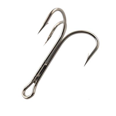 China Leisure Fishing 10pcs 3551 High Carbon Steel Treble Hook Saltwater Premium O'Shaughnessy Big Bait Treble Hooks for sale