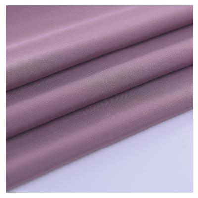 China High Quality Custom Made Heavy Stretch FDY Poly Spandex Swimwear Solid Knit Fabric for sale