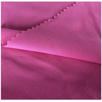 China Professional high quality stretch circle palladium fabric heavy weft plain knitting dyed for t-shirt 91%polyester 9%spandex for sale