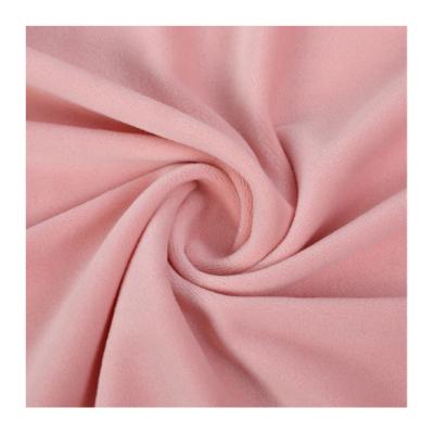 China Brushed Sueded Polyester Spandex Velvet 4 Way Elastic Stretch For Woman Dress Garment for sale