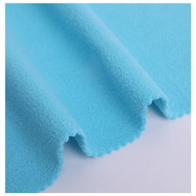 China Anti-pilling Comfortable Tear-resistant 100%polyester fleece fabric for sale garment blanket bed home textile for sale