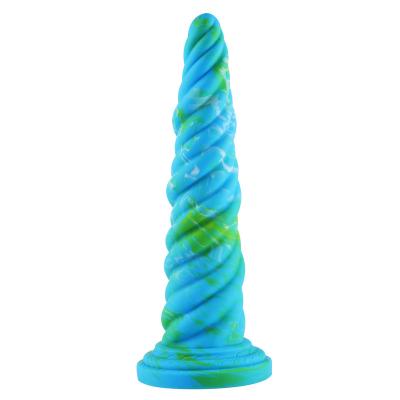 China Drop Shipping Hismith Awl Silicone Dildo 10.12 Inch Sea Hoof Aquatic Dildo With Suction Cup, Ocean Monster Series Penis for sale