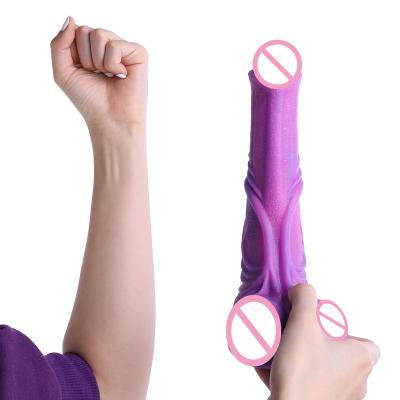 China Silicone Drop Shipping Hismith 10.67 Inch Dildo Super Size Body Silicone Safe Suction Cup and Strap-on Flexible Dildo Penis Fantasy Series for sale