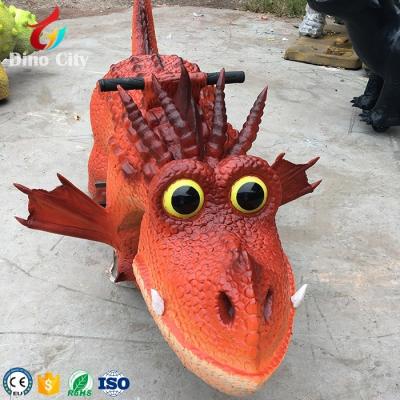 China Real Sense Dinosaur Coin Operated Amusement Park Equipment Rideable Ride for sale