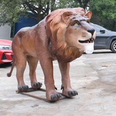 China Real Sense Zigong Plant Decoration Outdoor Simulated Movable Life Size Large Animatronic Animal For Zoo for sale