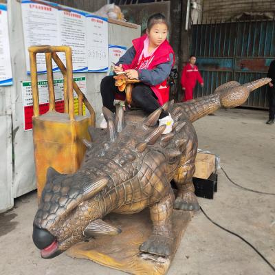 China Real Sense Hot Sale Big Remote Control Dinosaur Ride Manufacturer For Dinosaur Amusement Park for sale