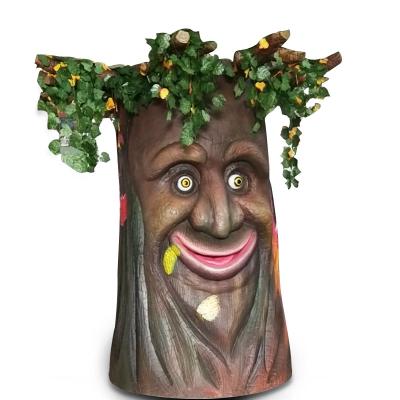 China Real Sense Customized Animated Amusement Park Animatronic Talking Tree for sale